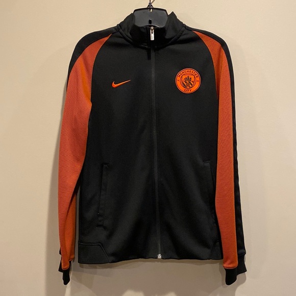 Nike Other - Nike Manchester City jacket with front zipper and zippered pockets small men’s